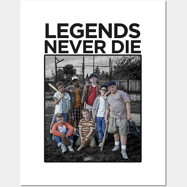 LEGENDS NEVER DIE Wall Art by CrazyRich Bimasakti1'no11